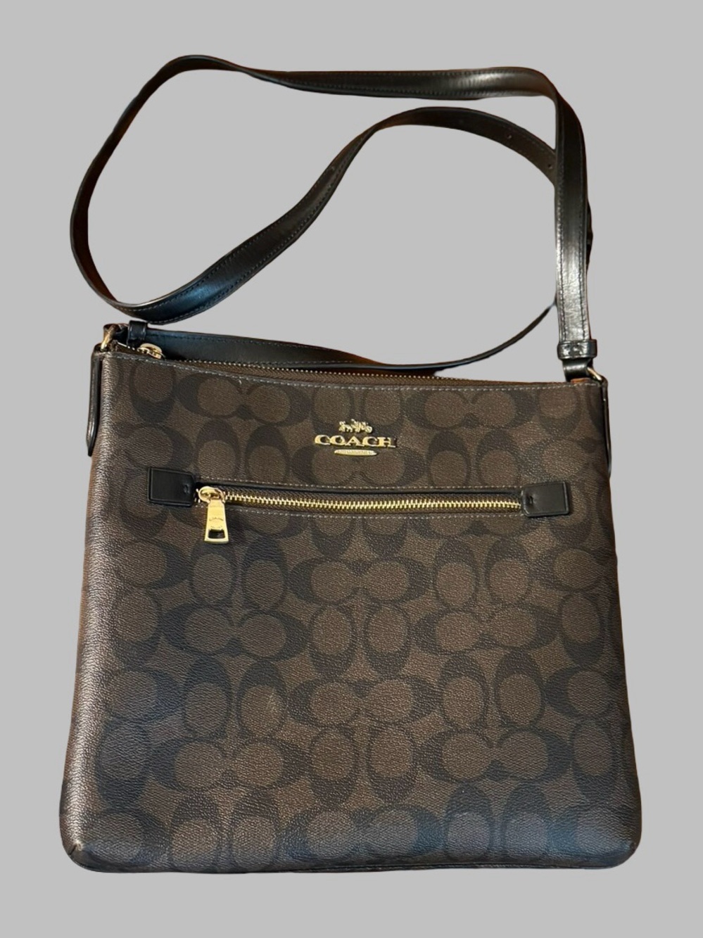 Authentic Coach Rowan File Crossbody Bag (Style No. C1554)